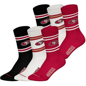 Huddle Sokken 'San Francisco 49Ers'  pueblo / rood / zwart / wit