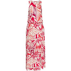 Jerseyjurk - Rood Gedessineerd - All-over Print - Ronde Hals