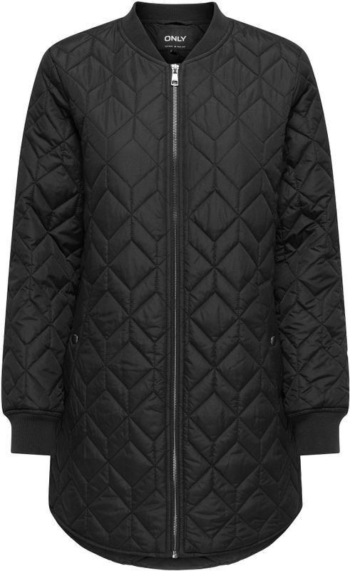 Onlnewallison - Gequilte Jas - Hoge Hals - Lange Mouwen - Petite