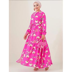 Bigdart Blousejurk  beige / bruin / spar / pink