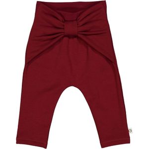 Müsli by GREEN COTTON Broek 'Cozy Me'  donkerrood