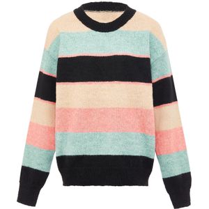 Jalene Trui  hemelsblauw / pitaja roze / poederroze / zwart