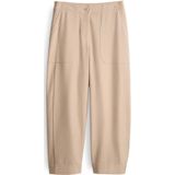 Barrel fit stoffen broek met steekzakken, model 'Myha fresh'