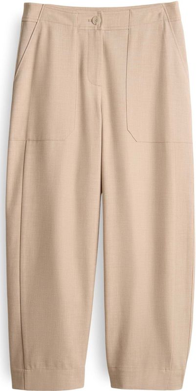 Barrel fit stoffen broek met steekzakken, model 'Myha fresh'