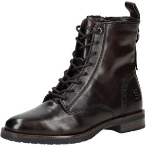 Bagatt - TT - Leren Laarsjes - Donkerbruin - Met Veters