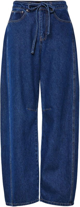 Pcfenna - Barrel Fit Jeans - Denim - Wide-fit - Mid-waist