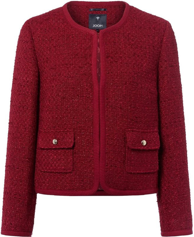 JOOP! - Joella - Damesblazer - Bouclé-look