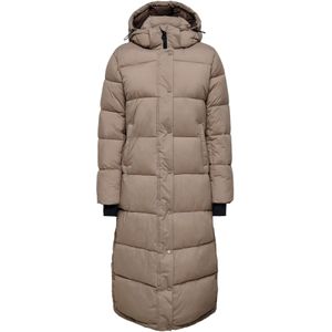 Onlann - Puffer Jas - Winddicht - Afneembare Capuchon - Polyester Voering
