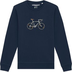 Watapparel Sweatshirt ' Doodle Bike '  navy / gemengde kleuren