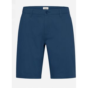!Solid Chino ' KARLO '  blauw / wit