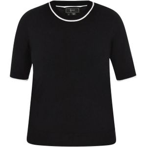 faina Trui  zwart / wit