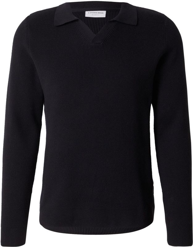 Relaxed fit pullover met structuurmotief