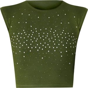 No Matter What Top  kaki