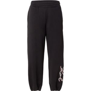 Karl Lagerfeld Broek  chocoladebruin / zwart / wit