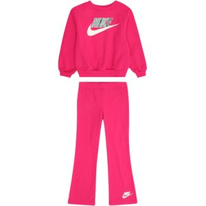 Nike Sportswear Set  roodviolet / zwart / wit