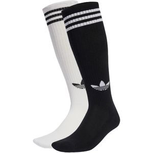 adidas - 3-stripes Knee Socks - Sokken - Wit - 2 Paar