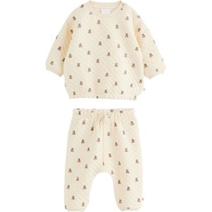 Next Set  ombergrijs / lichtgeel