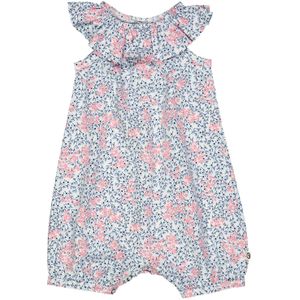 Müsli by GREEN COTTON Rompertje/body  navy / rosa / wit