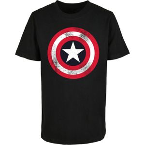 Shirt 'Avengers - Captain America Distressed Shield'