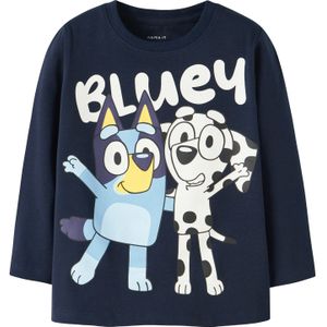 NAME IT Shirt  navy / lichtblauw / zwart / wit