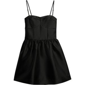 Superdry - Corset Cami - Korte Jurk - Slim Fit - Zwart