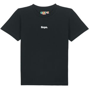 watabout.kids Shirt 'Nope'  zwart / wit