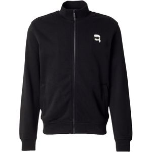 Karl Lagerfeld Sweatvest  beige / zwart / wit