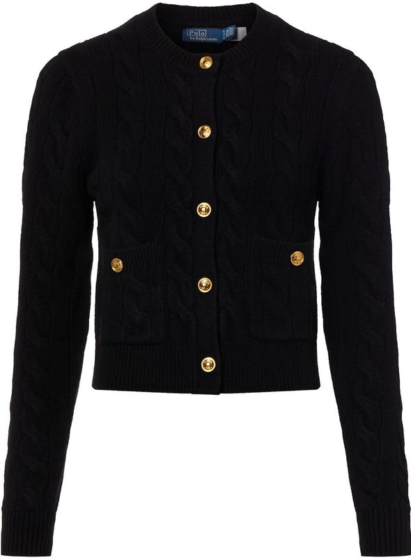 Polo Ralph Lauren - 211978312001 - Wollen Vest - Zwart - Casual