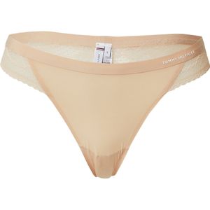 Tommy Hilfiger - TAILORED COMFORT THONG - Damesstring - Effen Design - Met Kant