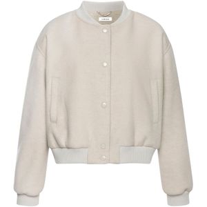 Lascana - Bomberjack - Zand mêlee - Met Ribboorden en Drukknopen