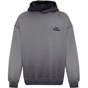 VAMOS CLO Sweatshirt  donkergrijs / zwart