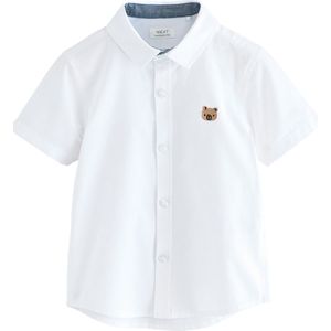 Next Overhemd  bruin / wit