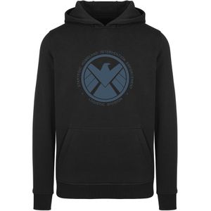 F4NT4STIC Sweatshirt 'Marvel Avengers Agent Of SHIELD Logistics Division'  saffier / zwart