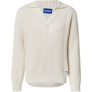 Hugo - Spiro 10274311 - Trui - Oversized - Katoenmix - Casual Johnny-kraag