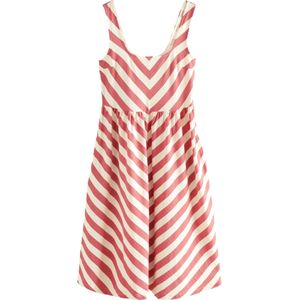 Next - Zomerjurk - Ecru / Pink - Knielengte - Mouwloos