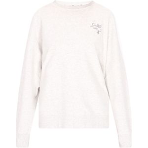 Dreimaster - Sweatshirt - Wit Melange - Dames