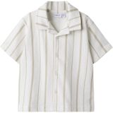 Overhemd - Gestreept - Korte Mouwen - Regular Fit