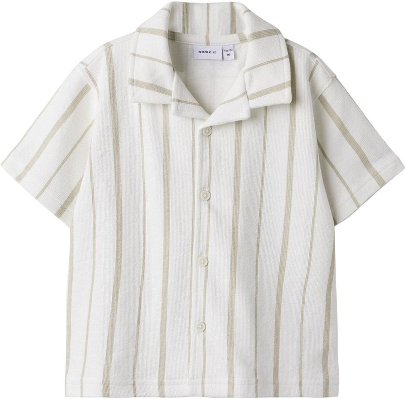 Overhemd - Gestreept - Korte Mouwen - Regular Fit