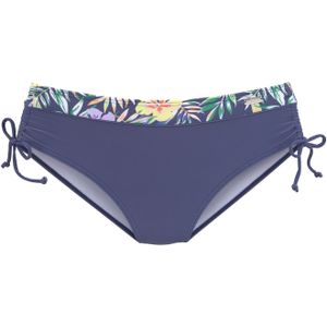 Look - Bikinibroekje - Marine/Citroen - Polyamide