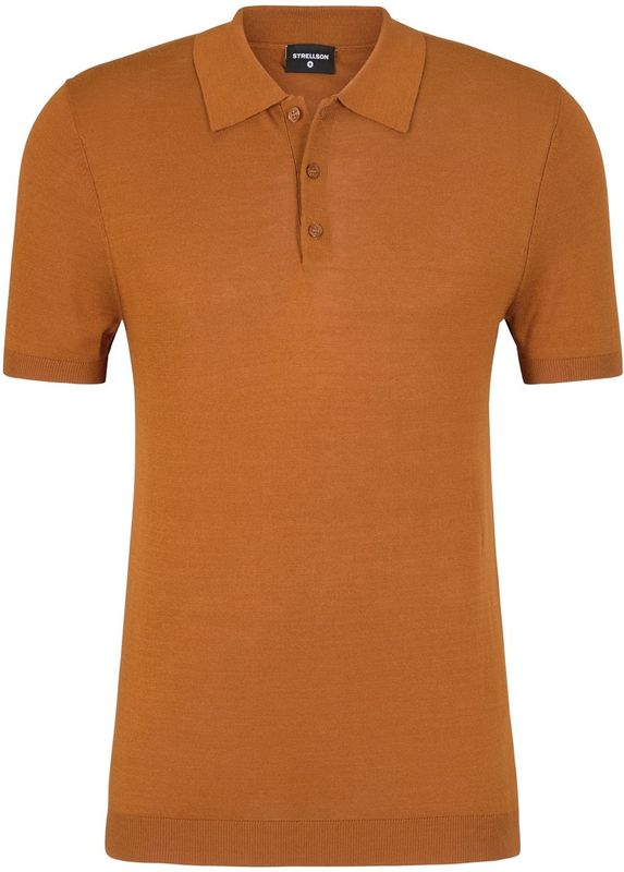 Strellson - VADIM - Poloshirt - Regular Fit - Effen - Korte Mouwen - Pure Viscose
