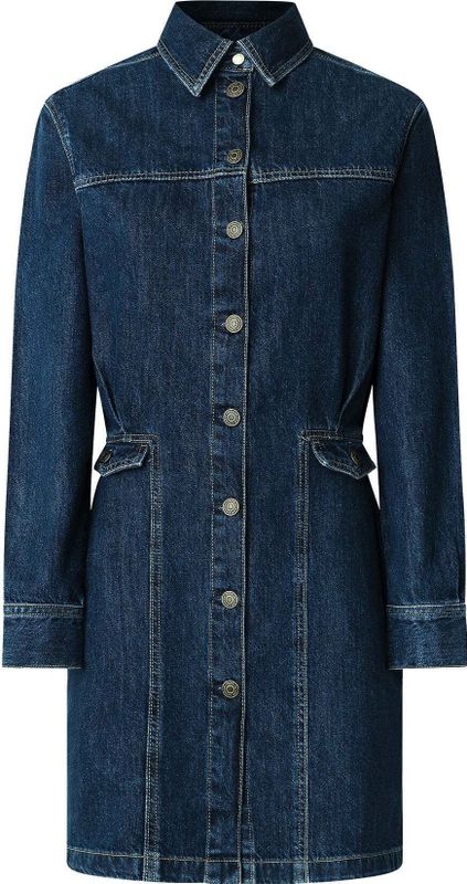 Pepe Jeans - Gemma - Jurk - Blauw - Denim
