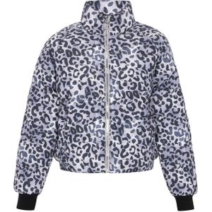 myMo at night Winterjas  grijs / zwart / wit