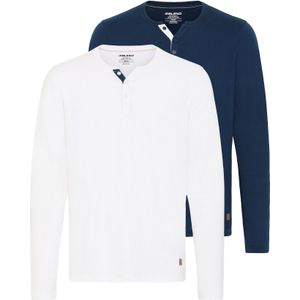 BLEND Shirt ' OLLIE '  navy / wit