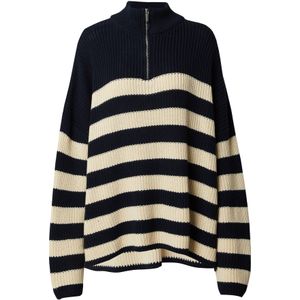 LeGer by Lena Gercke Trui 'Emma'  crème / donkerblauw