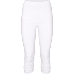 Capri Broek - Wit - 70% Viscose 25% Polyamide 5%