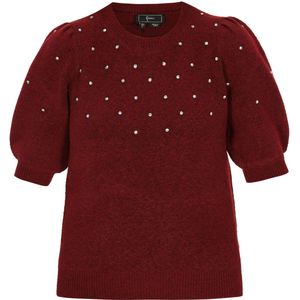 faina Trui  donkerrood