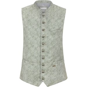 STOCKERPOINT Klederdracht gilet 'Ramiro'  grijs / groen