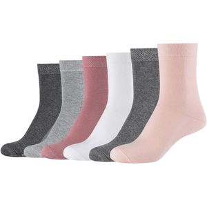 MUSTANG - Sokken - Rozet - Set van 6 - Versterkte Hiel- en Teengebied