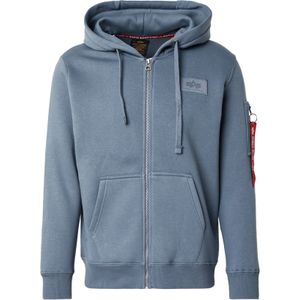 Alpha Industries - Back Print Zip Hoodie - Hoodie