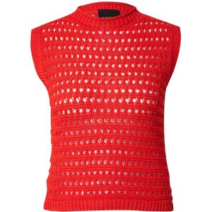 Marc Cain Gebreide top  rood